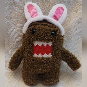 Domo Plush Bunny ears stuffie stuffed animal Toynk Anime Manga